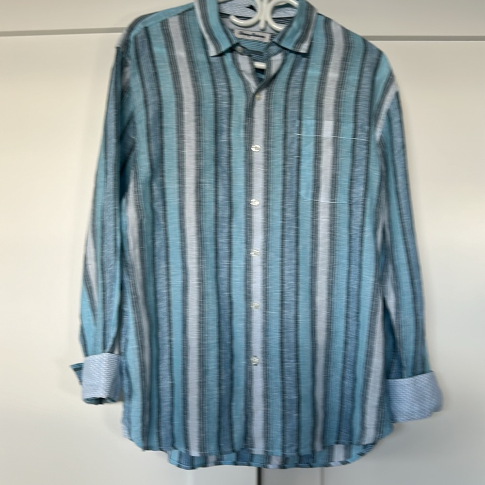 Tommy Bahama 100 linen casual shirt